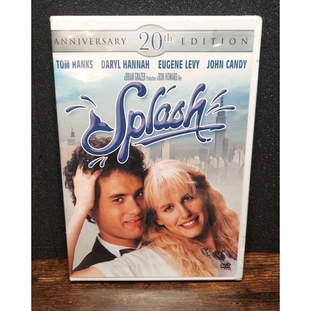 Splash DVD 20th Anniversary Edition Tom Hanks Daryl Hannah John Candy Movie